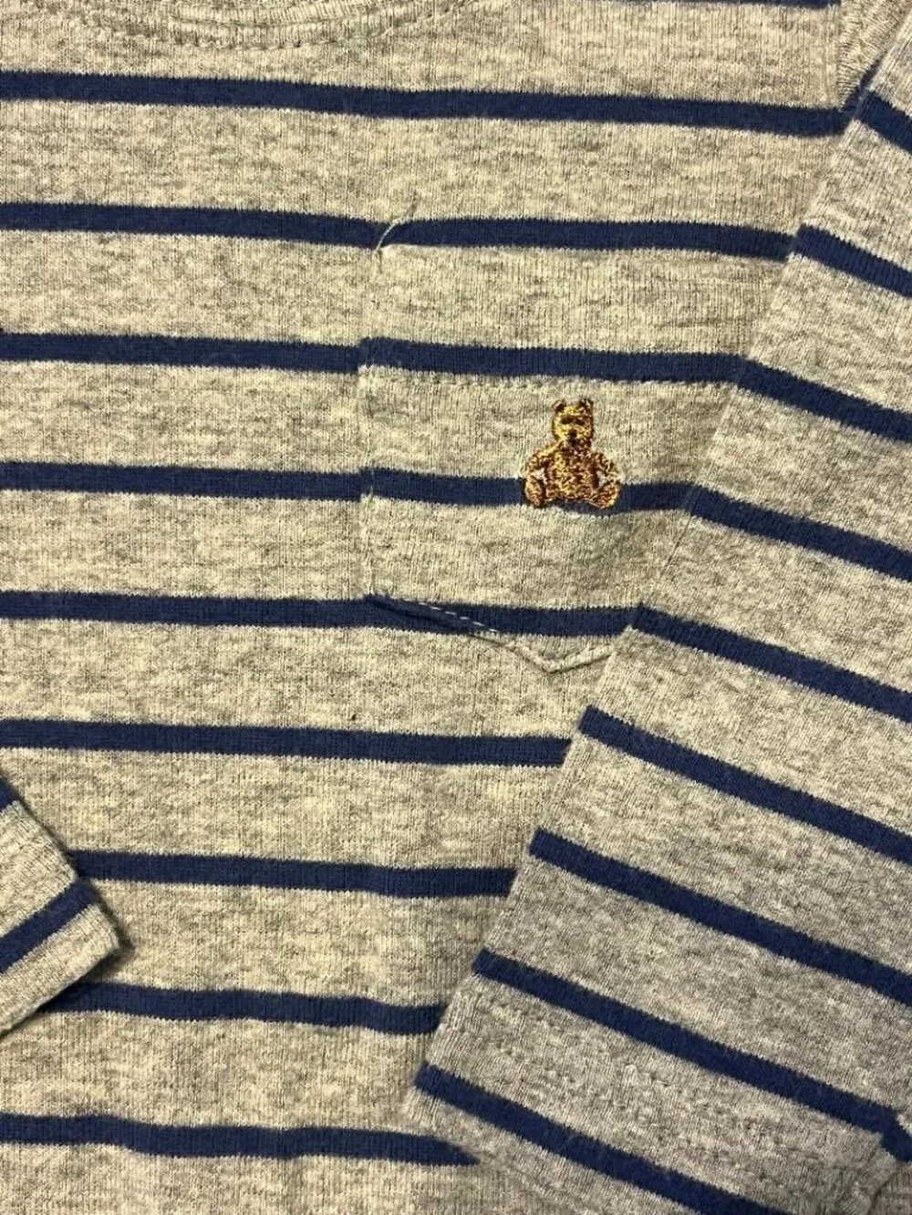 BabyGap Brannan's Favorites Striped Long-Sleeve Bodysuit – Size 3-6 Months